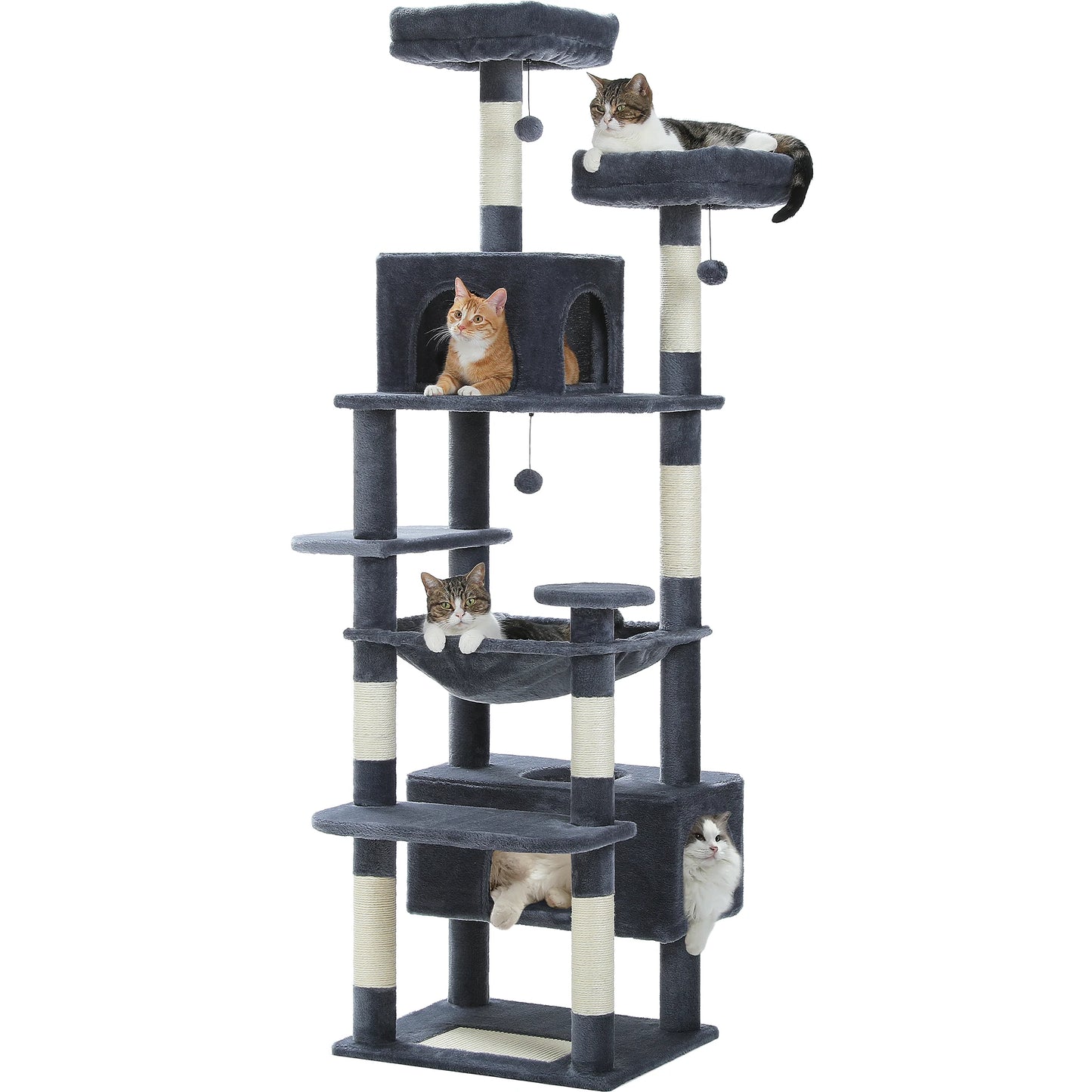PAWZ Road Large Cat Tree And Tower For Indoor Cats
