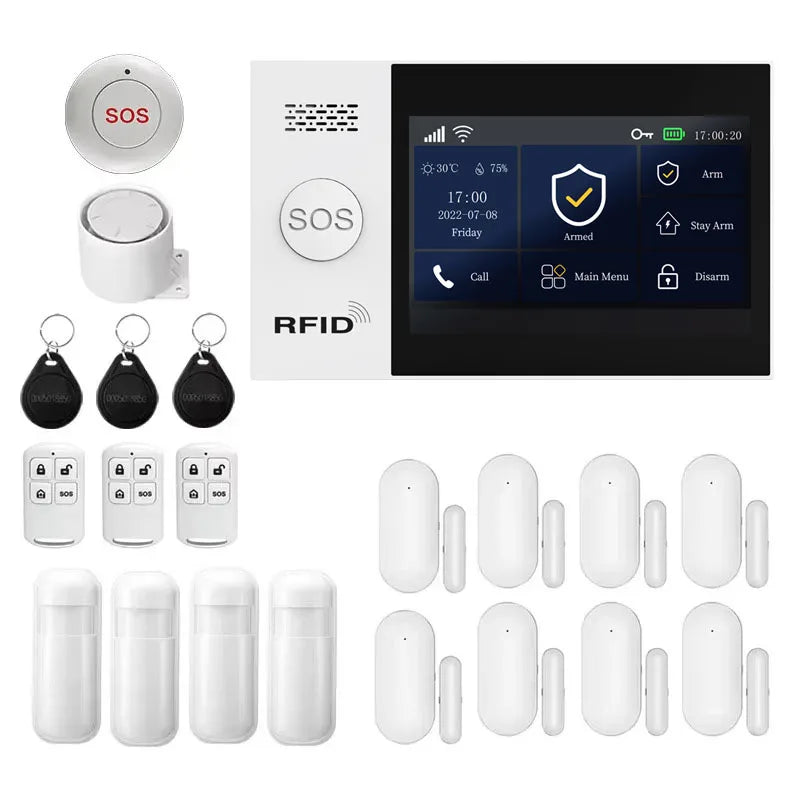 PGST WiFi Smart Life Home Alarm Kit With Motion Sensor