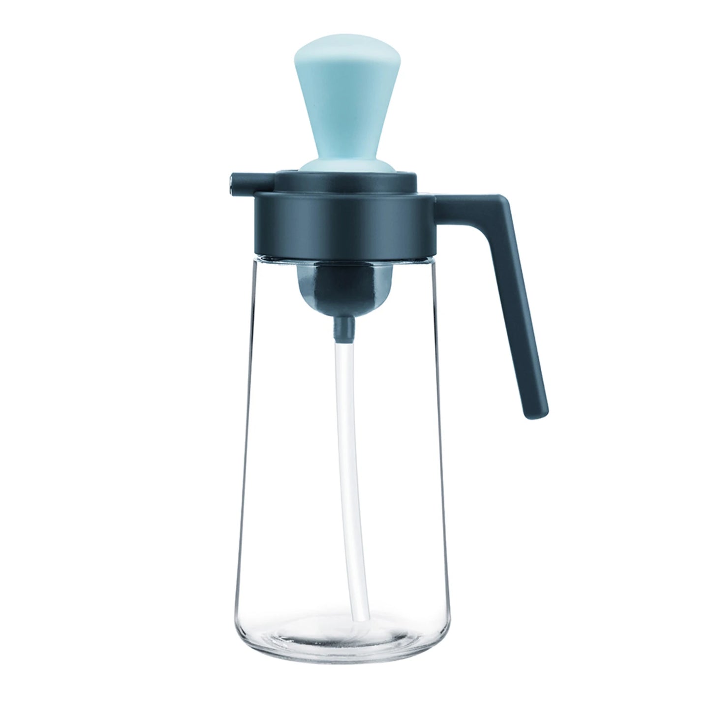 Glass Oil Bottle With Silicone Brush 2 In 1