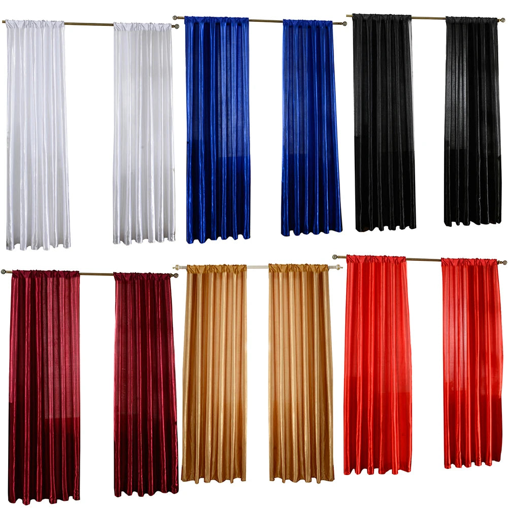 Craft of Weaving Satin Door Curtain for Living Room