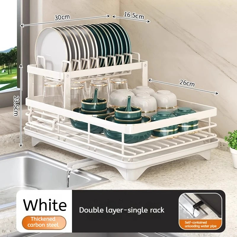 Choice Stainless Steel Dish Drying Rack Over Sink Drainboard