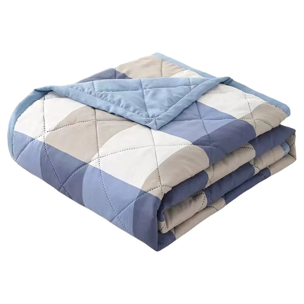 EZHomeEssentials Washed Cotton Comforter Quilt Bedspread