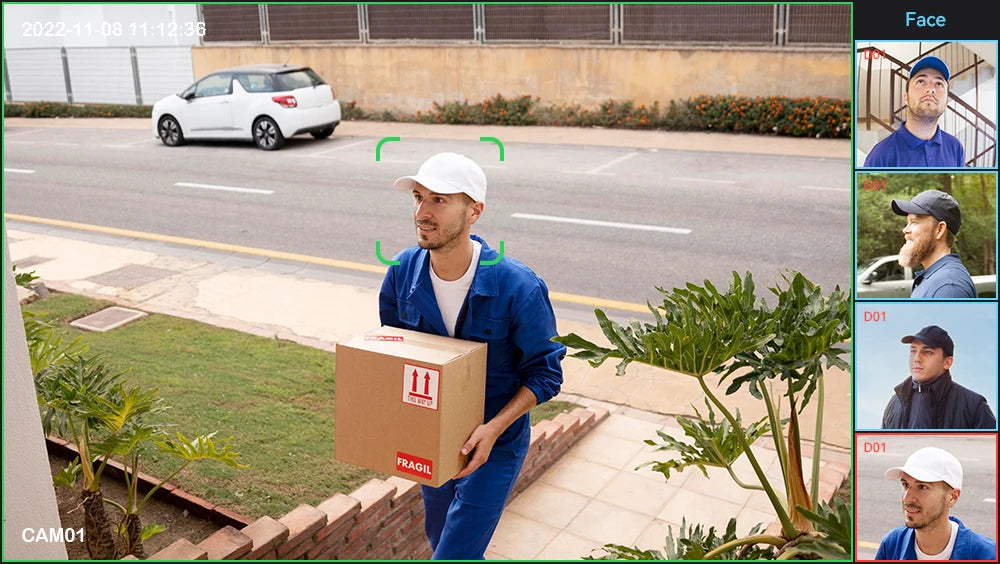 4K 5MP 8MP Camera System 8-Channel NVR