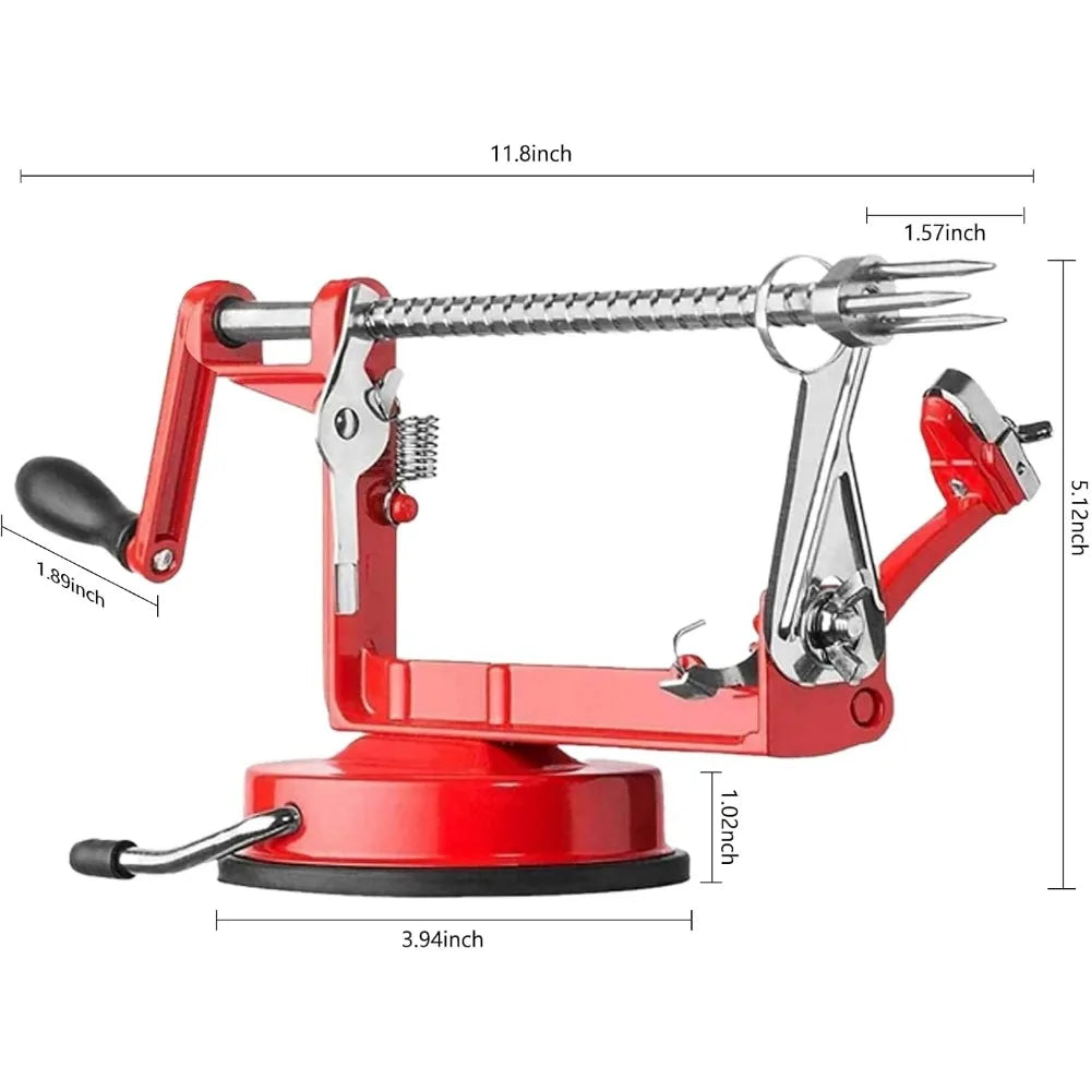 Apple Peeler With Stainless Steel Blade And Strong Suction Base