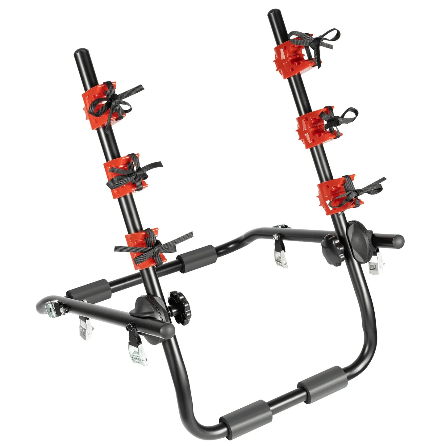 Foldable Trunk Mount Bike Rack For 3 Bikes Carrier Pro