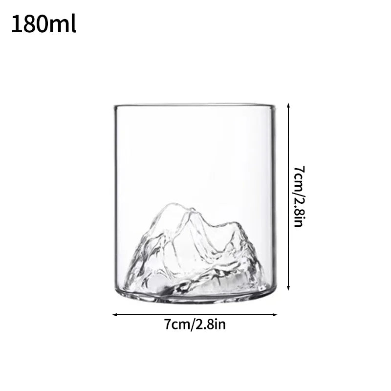 EZHomeEssentials Crystal Glass Aesthetic Cold Coffee Cups