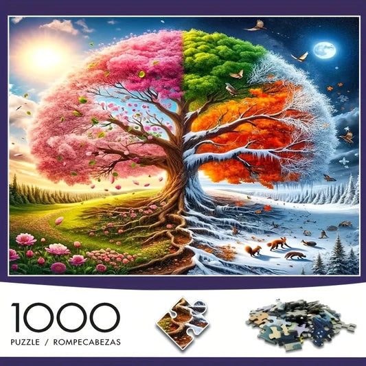 Environmentally Friendly Tree Of Life 1000 Piece Jigsaw Puzzle For Adults