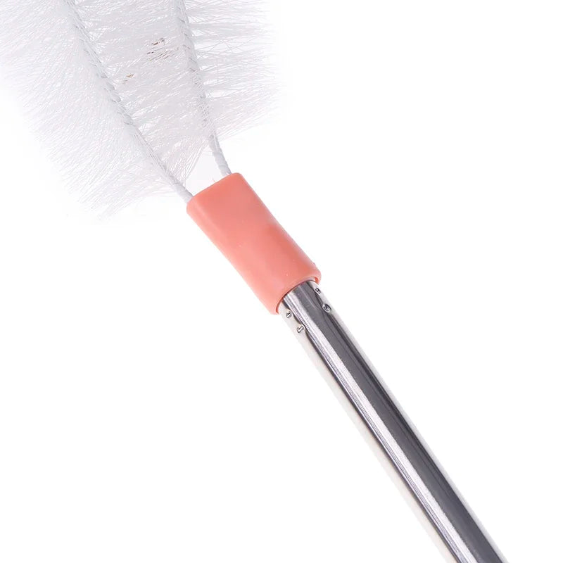 Electric Long Handle Bucket Washing Brush With Stainless Steel Rod