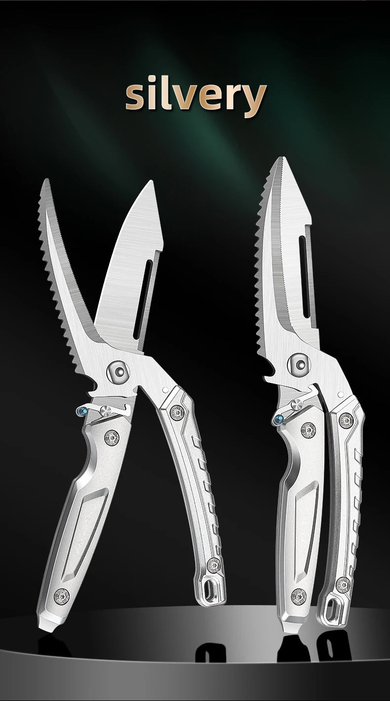 Hign-concerned Heavy Duty Poultry Shears Stainless Scissors