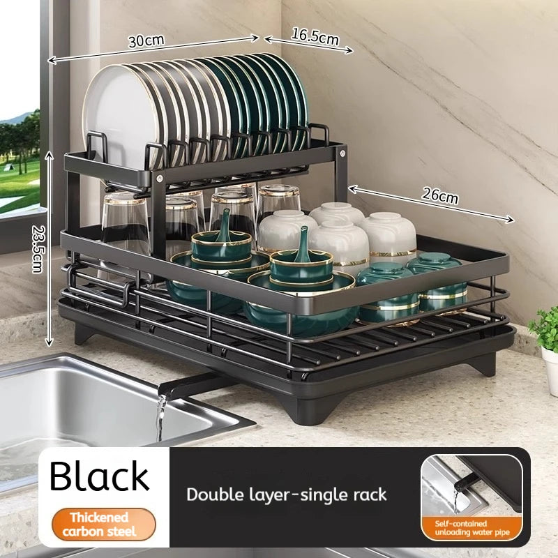 Choice Stainless Steel Dish Drying Rack Over Sink Drainboard