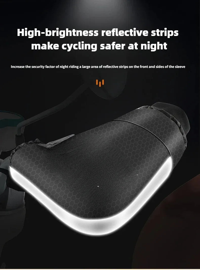 Winter Thermal Waterproof Motorcycle Handlebar Muffs