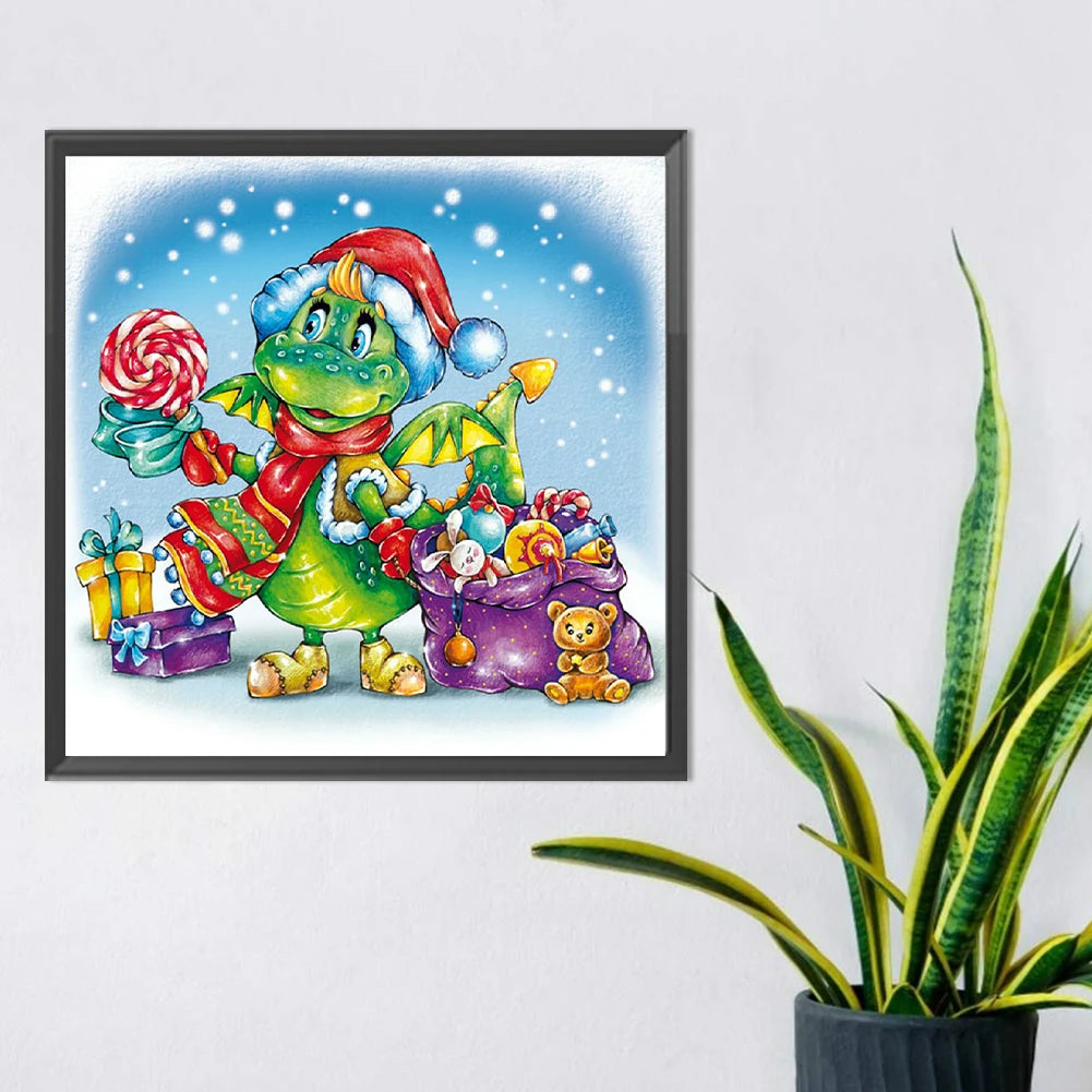 Frame 5D Diamond Painting Snow Day Kit For Home Decor