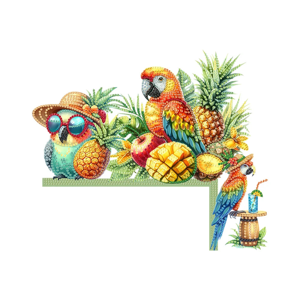 Rhinestone Door Frame Decor Diamond Art Sign