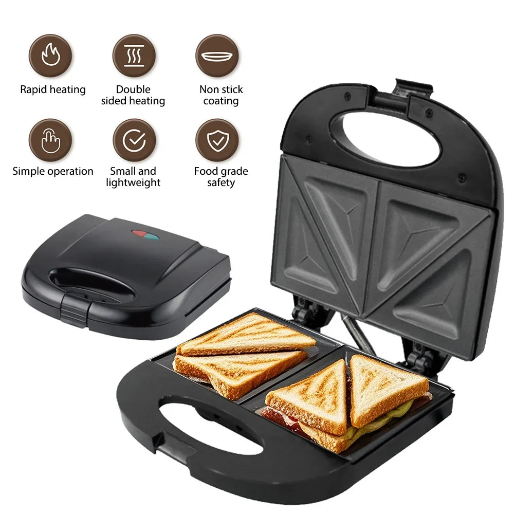 DUTRIEUXH Waffle Maker With Interchangeable Grilling Plates