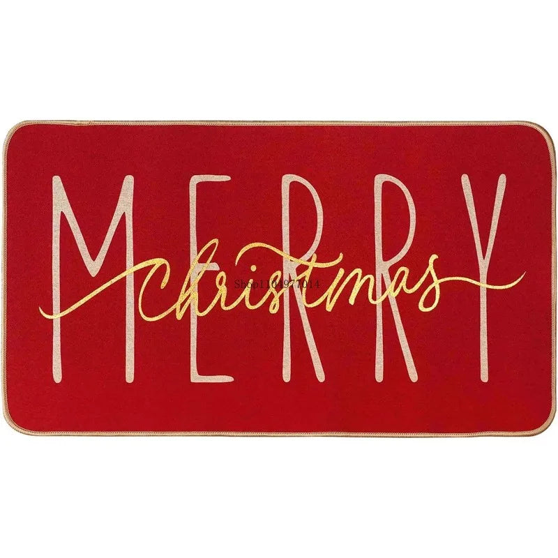 EZHomeEssentials Merry Christmas Doormat Indoor Rug
