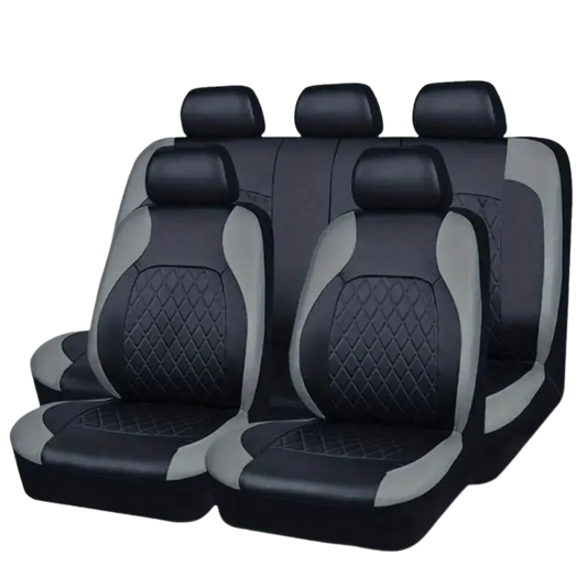 Universal Car Seat Covers PU Black Fashions Sports Seat Covers PU Car Seat Cover Universal Interior Accessories