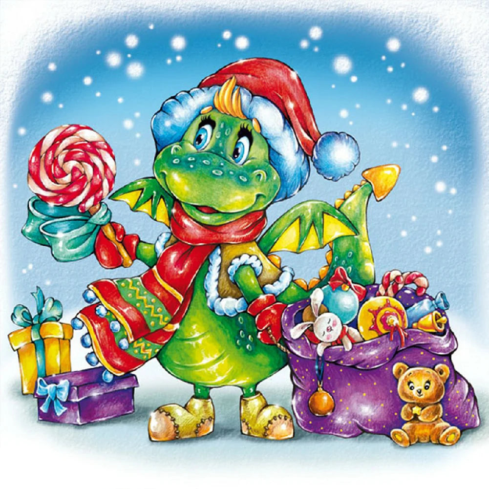 Frame 5D Diamond Painting Snow Day Kit For Home Decor