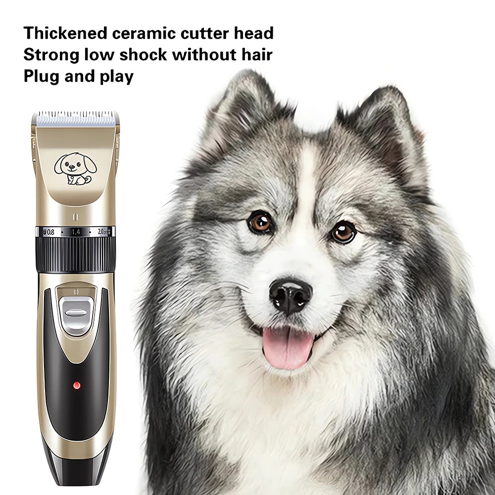 Hign-concerned Pet Clipper Kit Rechargeable Hair Trimmer