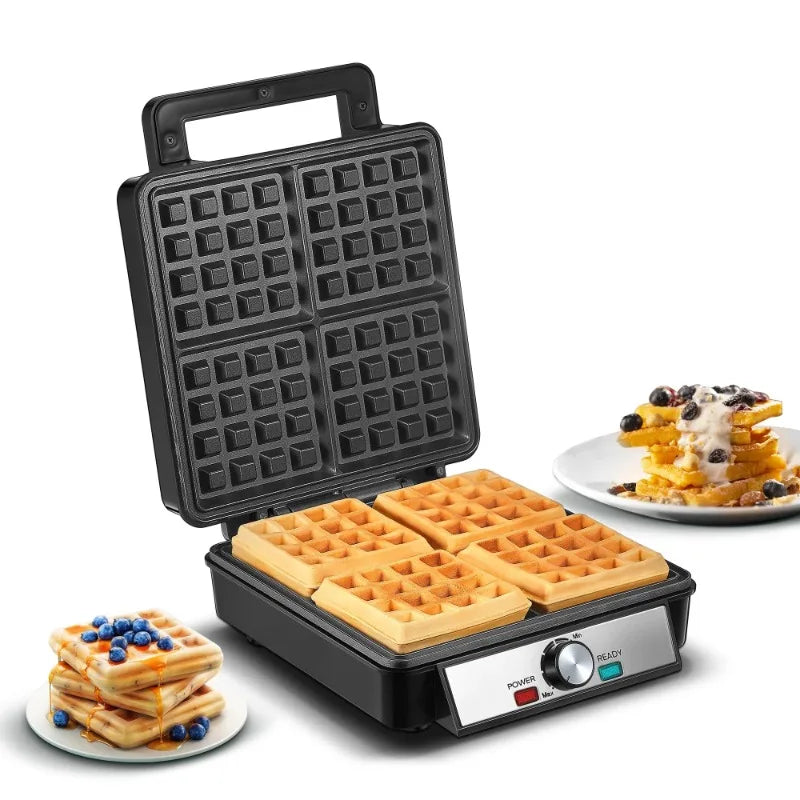 HAOYUNMA FOHERE Electric Belgian Waffle Maker For Home Use