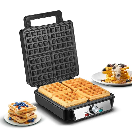 HAOYUNMA FOHERE Electric Belgian Waffle Maker For Home Use