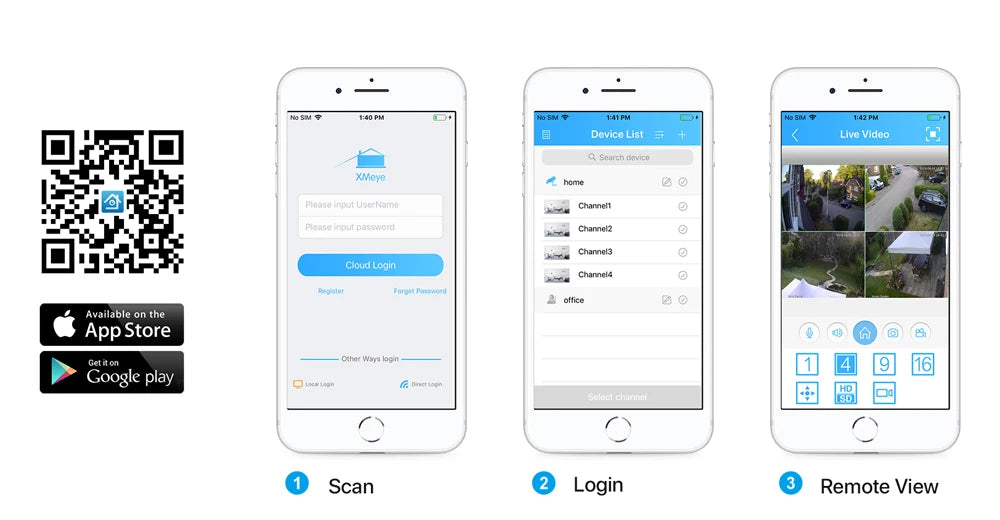 4K 5MP 8MP Camera System 8-Channel NVR
