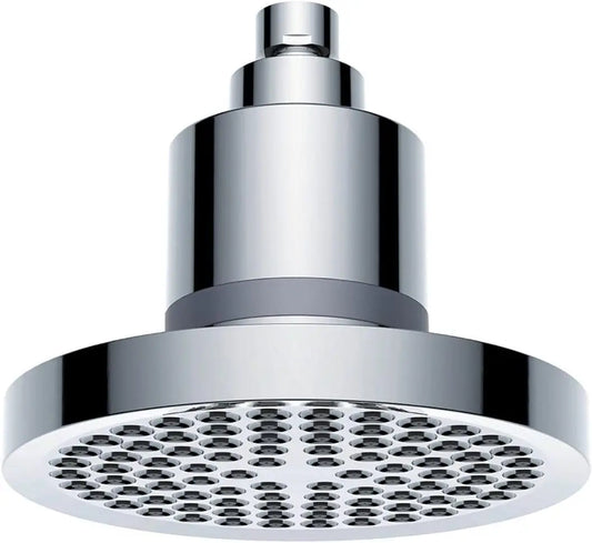 Rain Shower Head Chrome Shower Head Stainless Steel Bath Shower Head High Pressure High Flow Round