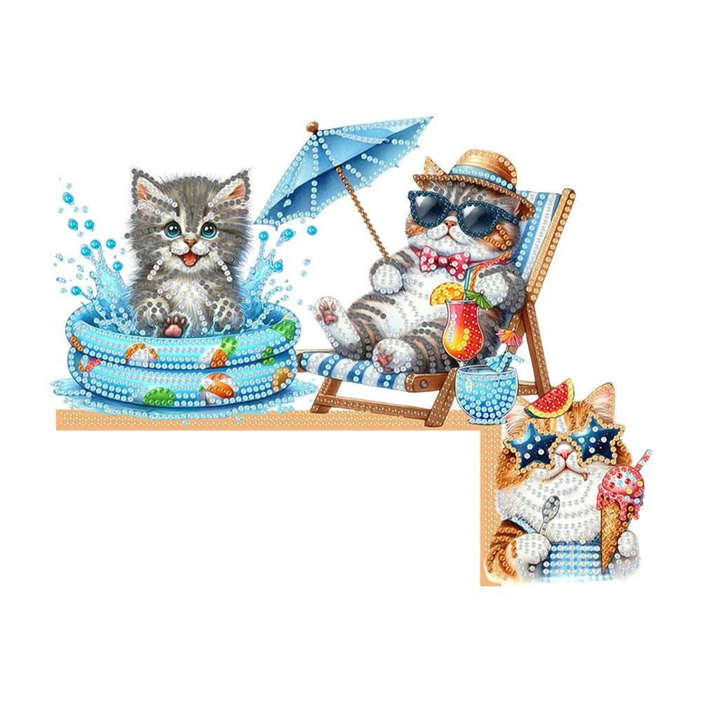 Rhinestone Door Frame Decor Diamond Art Sign