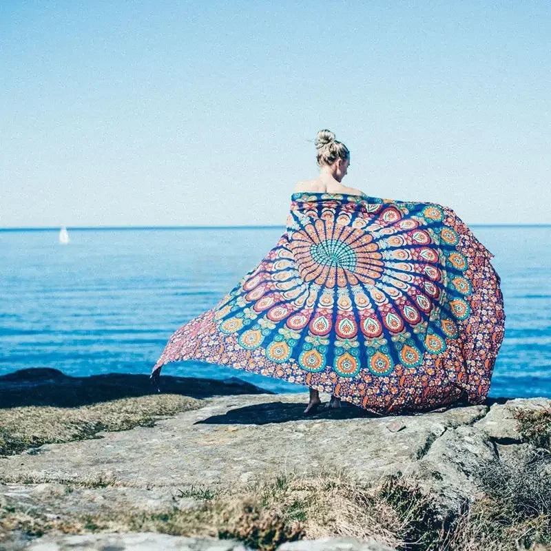EZHomeEssentials Mandala Tapestry Wall Hanging Bohemian