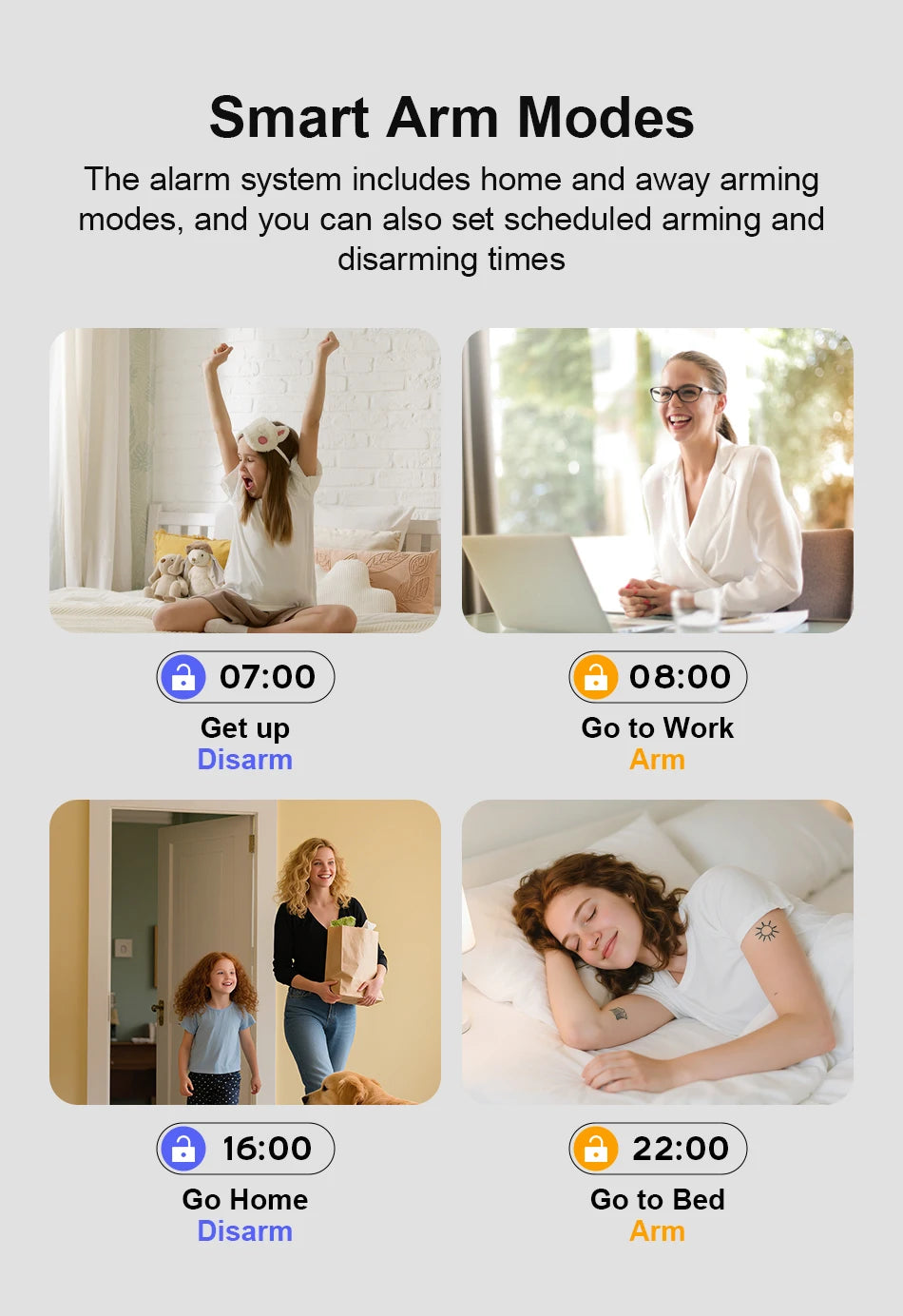 PGST 4G 2G WiFi GSM Wireless Alarm System PIR Sensor