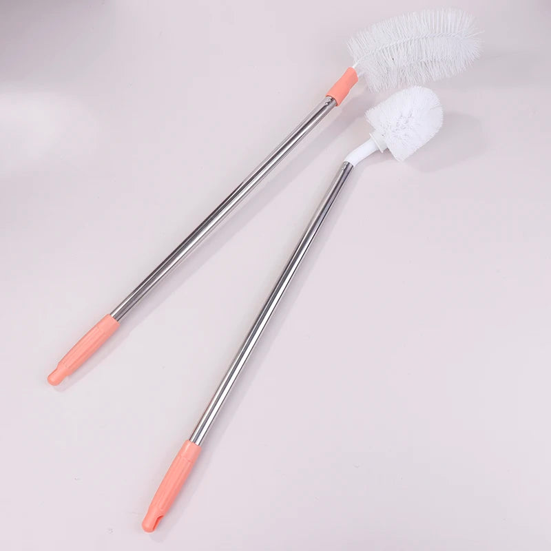 Electric Long Handle Bucket Washing Brush With Stainless Steel Rod