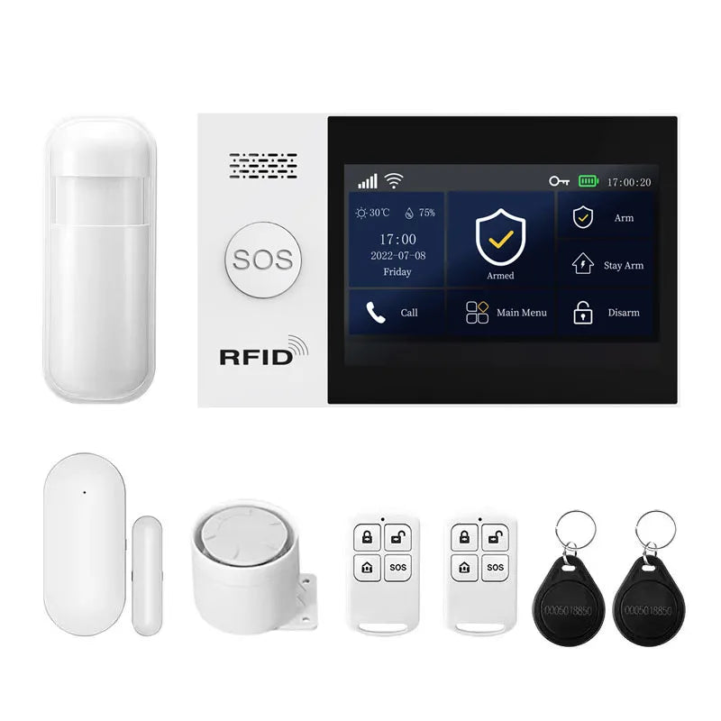 PGST WiFi Smart Life Home Alarm Kit With Motion Sensor