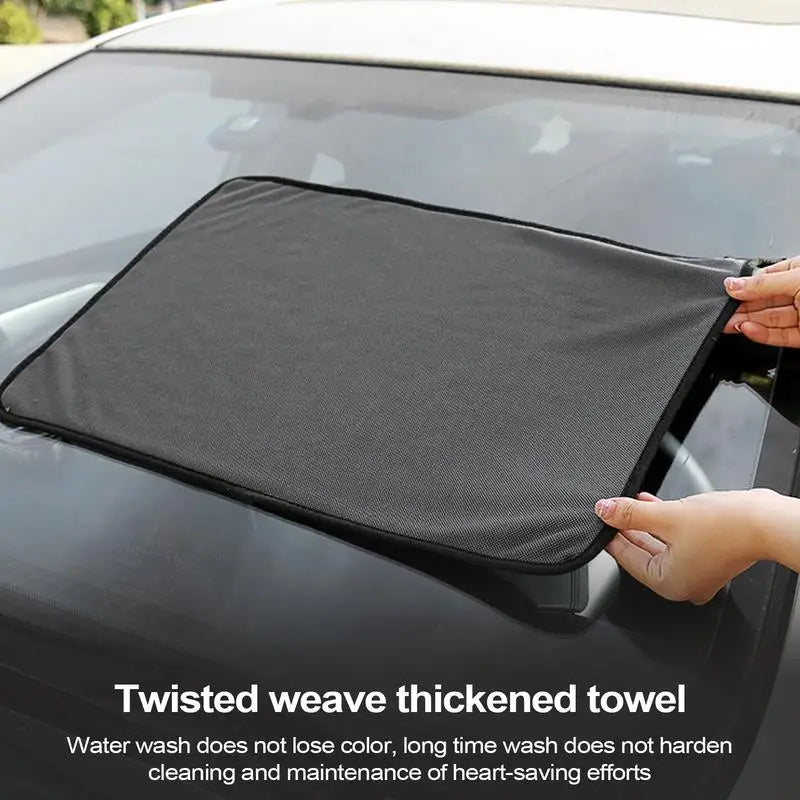 Hign-concerned Microfiber Clean Cloths Reusable Car Towels