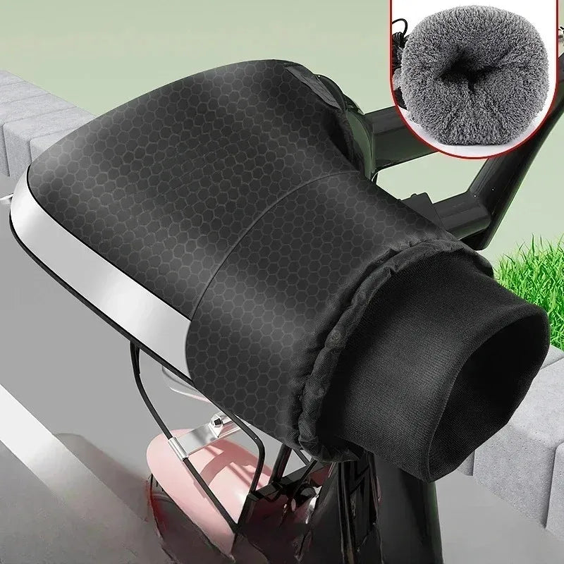 Winter Thermal Waterproof Motorcycle Handlebar Muffs