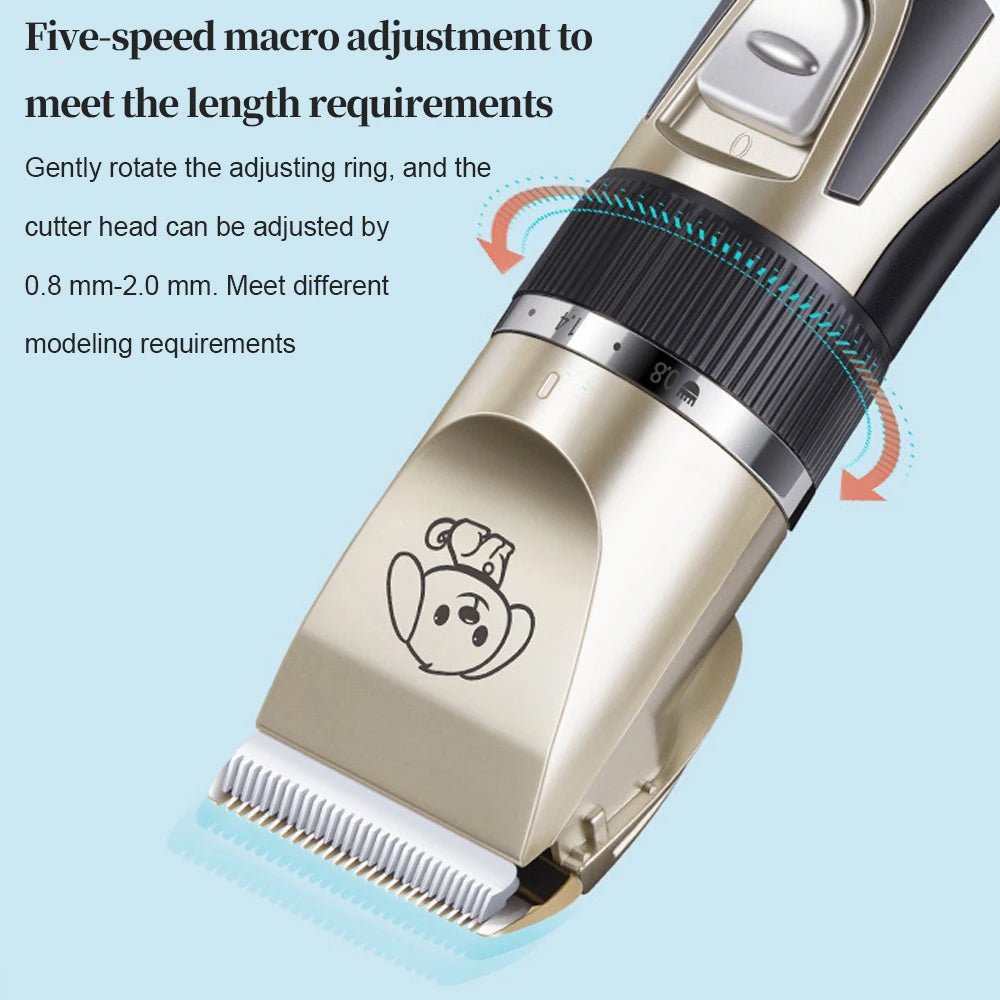 Hign-concerned Pet Clipper Kit Rechargeable Hair Trimmer
