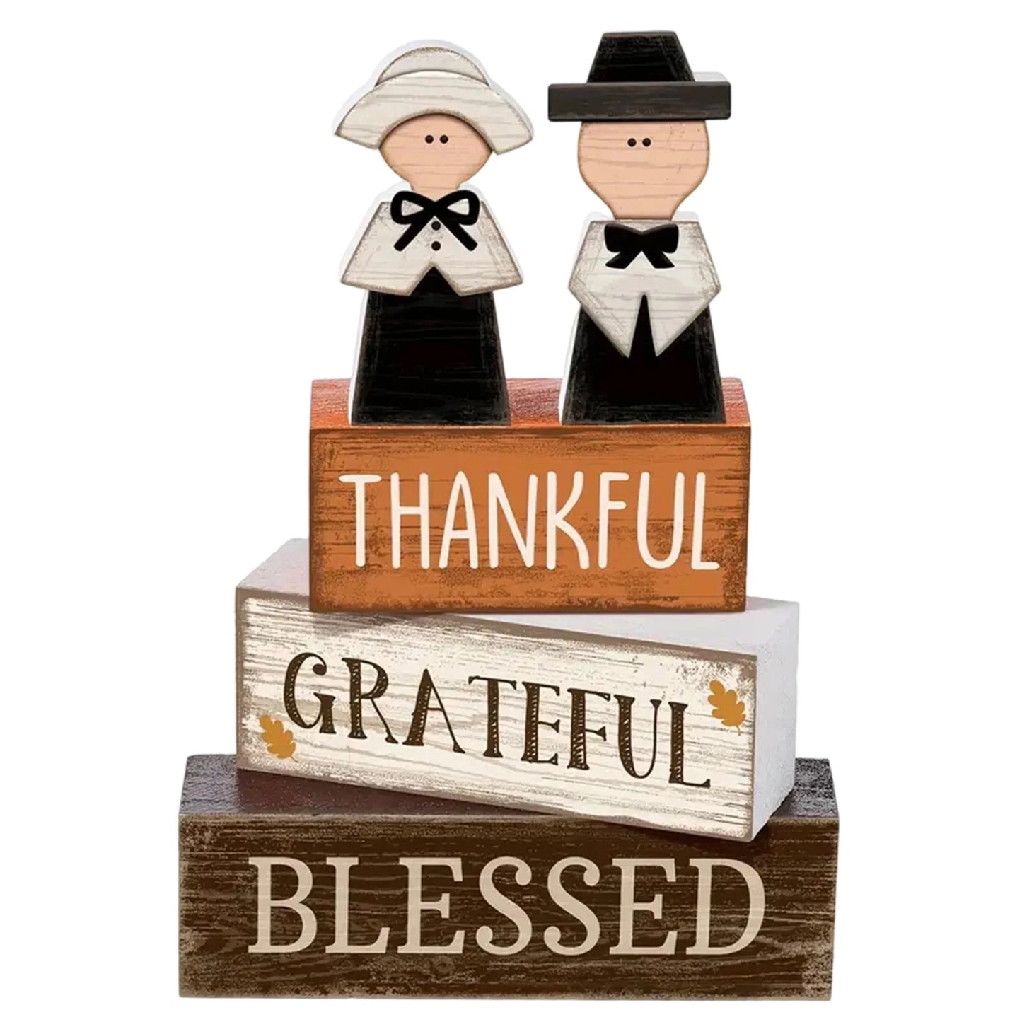 Hign Concerned Thanksgiving Harvest Wooden Pumpkin Table