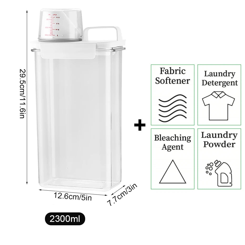 EZHomeEssentials Refillable Laundry Detergent Dispenser