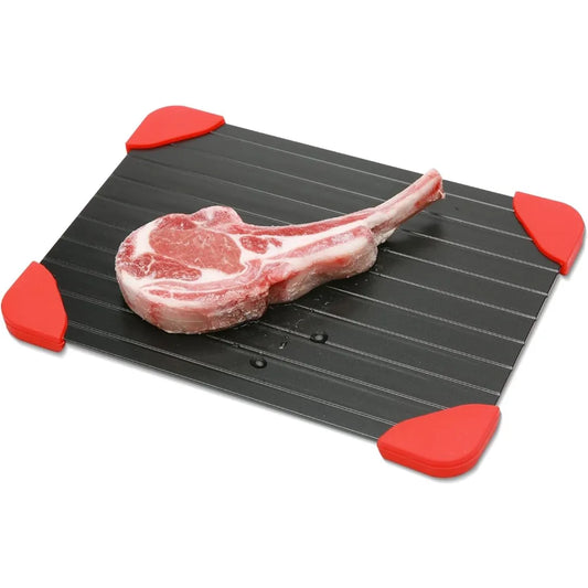 Frozen meat defrosting tray, magic quick natural heating defrosting plate, small size defrosting plate kitchen mat