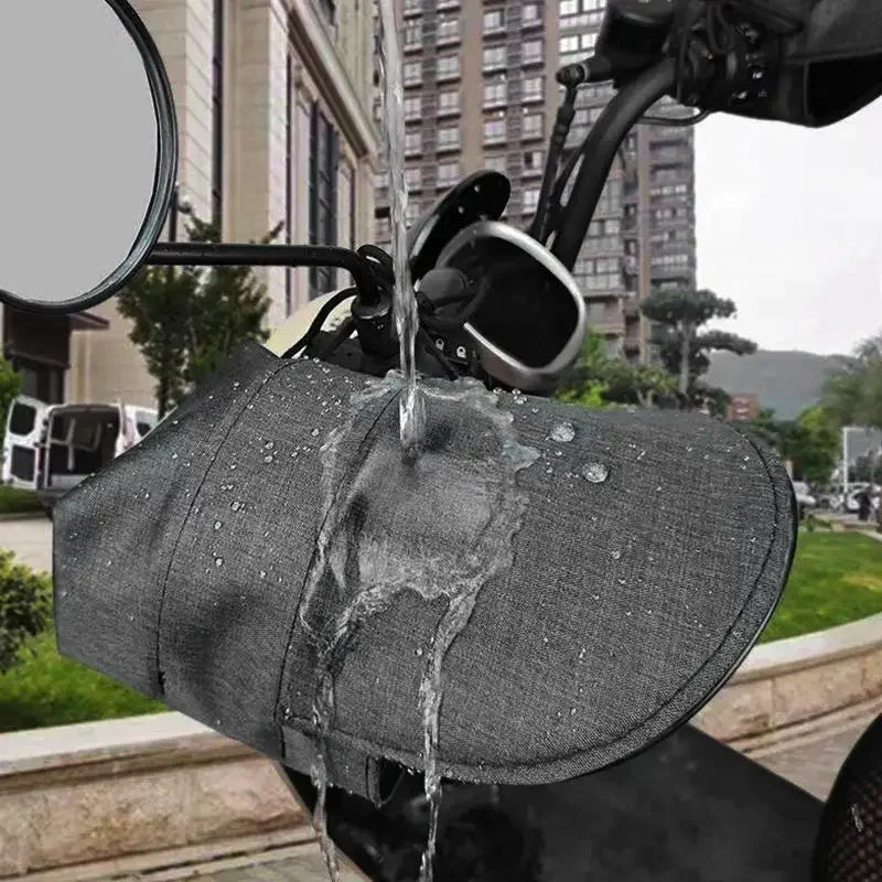 Motorcycle Handlebar Gloves Waterproof Sun Protection Hand Shield