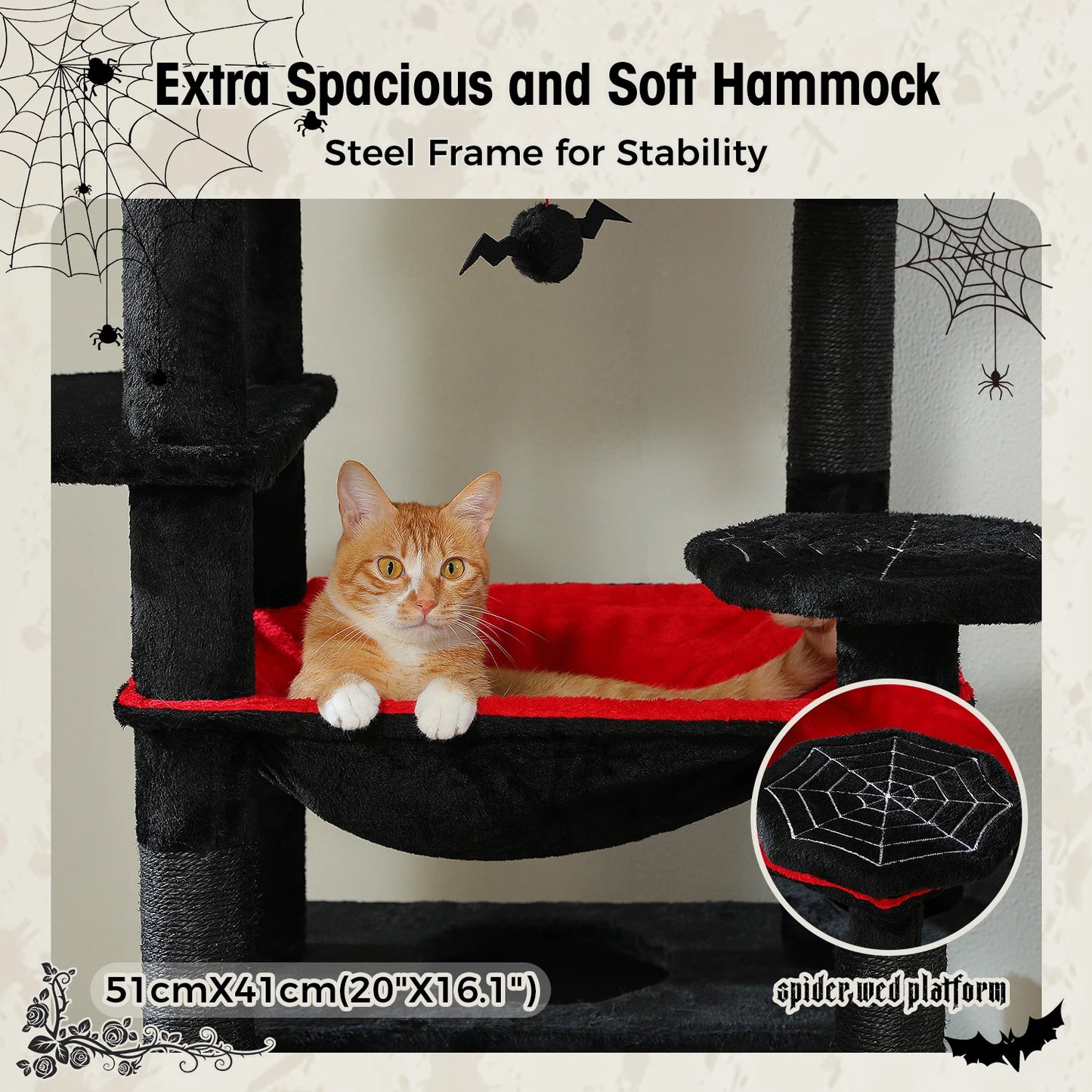 PAWZ Road Large Cat Tree And Tower For Indoor Cats