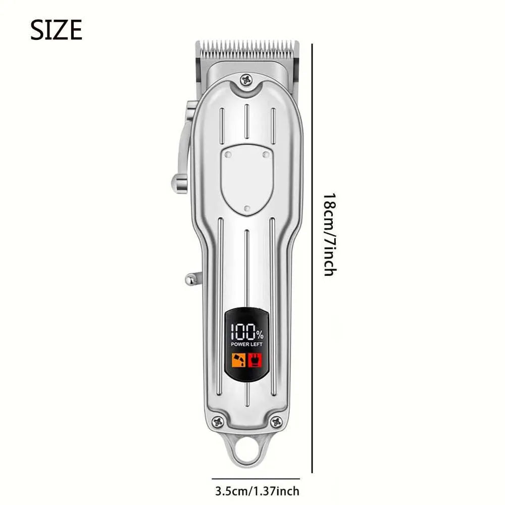 Pet Hair Clipper Cordless USB Rechargeable Low Noise