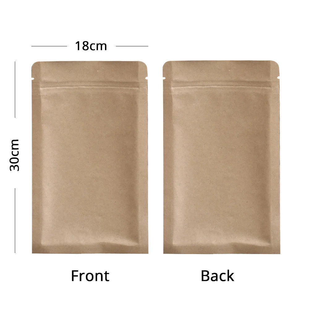 VoluPack Mylar Bags Tear Notch Smell Proof Zip Lock