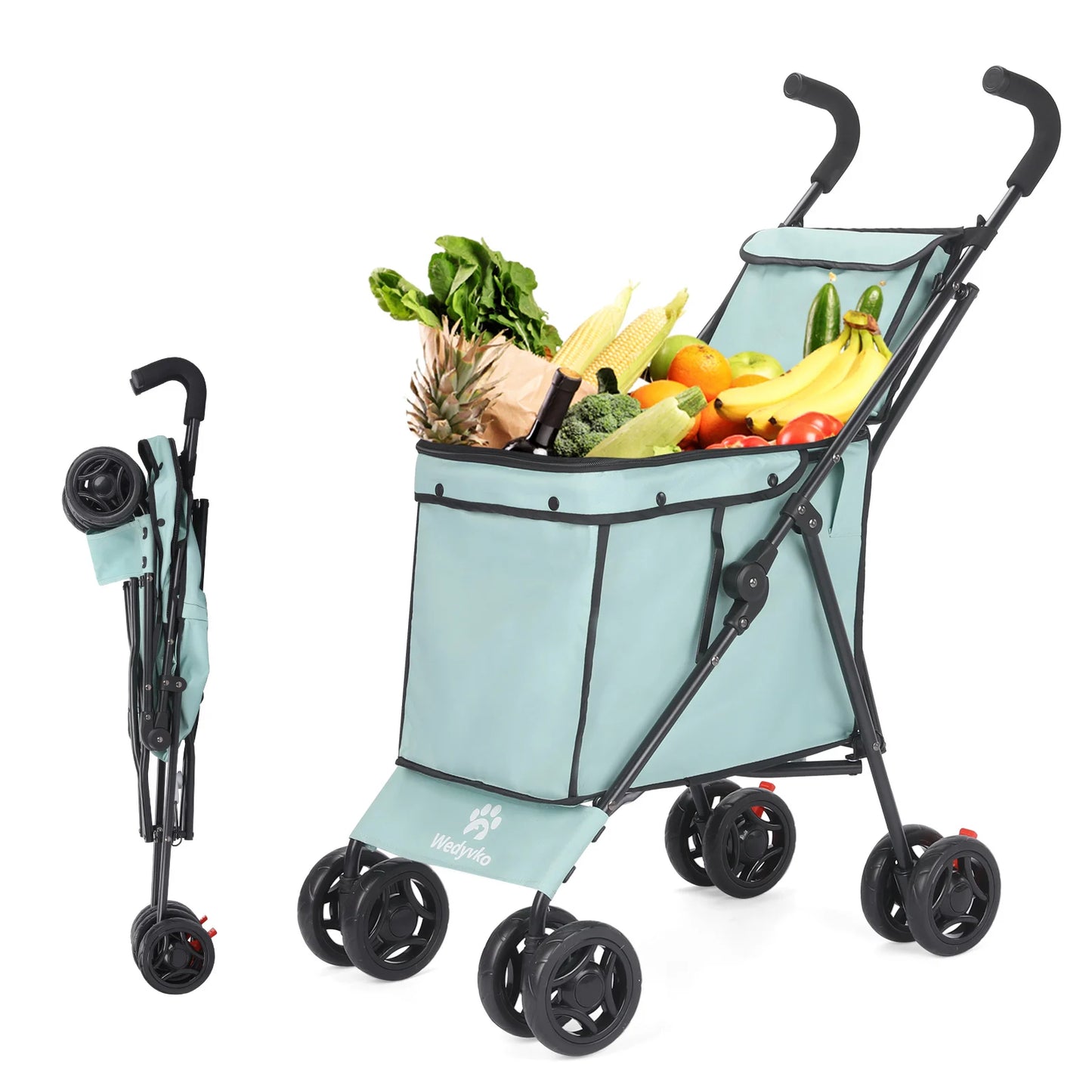 Multifunctional Foldable Cart Trolley For Shopping Picnic Travel