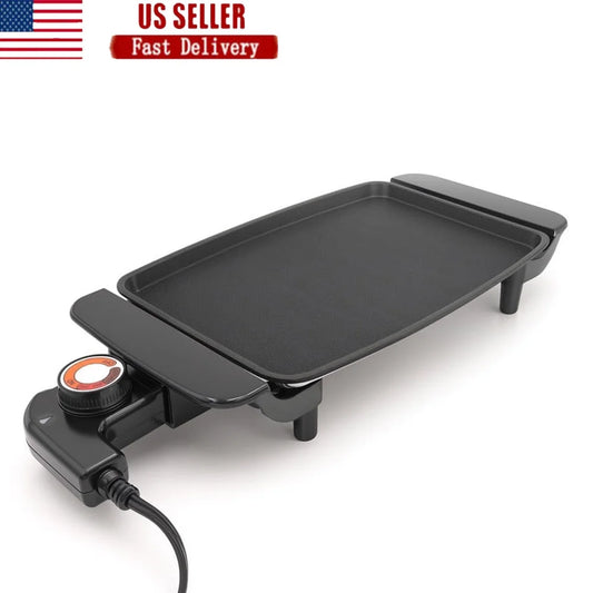 XMSJ Electric Griddle Nonstick with Adjustable Thermostat