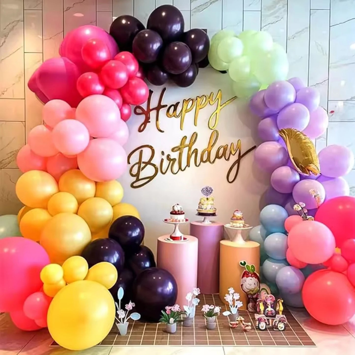 Choice 90 Piece Balloons Arch Kit for Wedding and Party