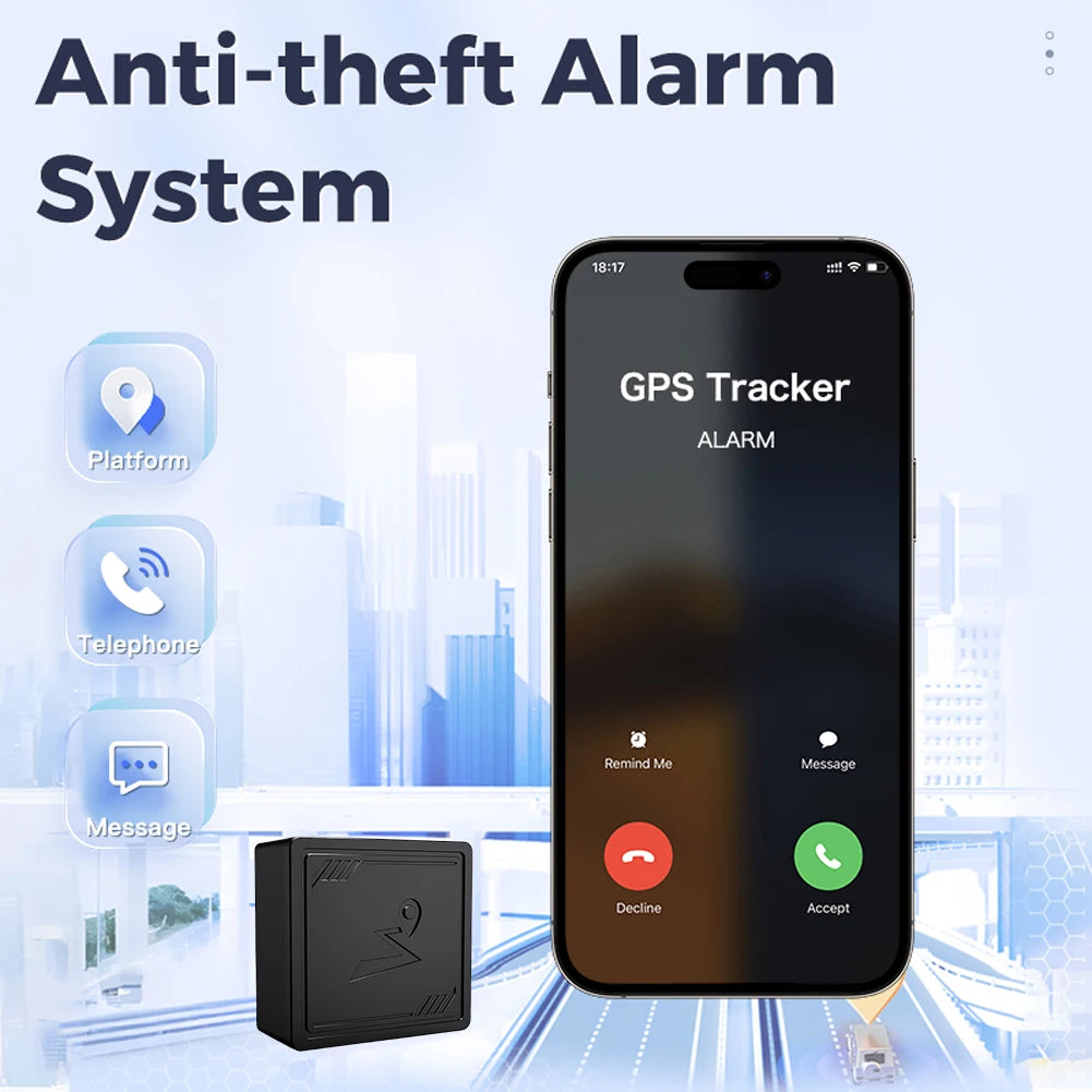 4G GPS Tracker with App Real Time Car Tracking Device Anti-Lost Pet Kids Bag Wallet Recording Tracking Device Finder Locator